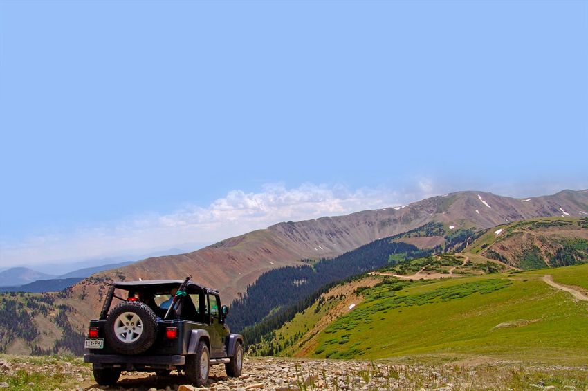 Offroading in a Jeep in Buena Vista and Salida, CO 