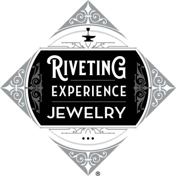 Vintage Riveting Experience Jewelry logo design