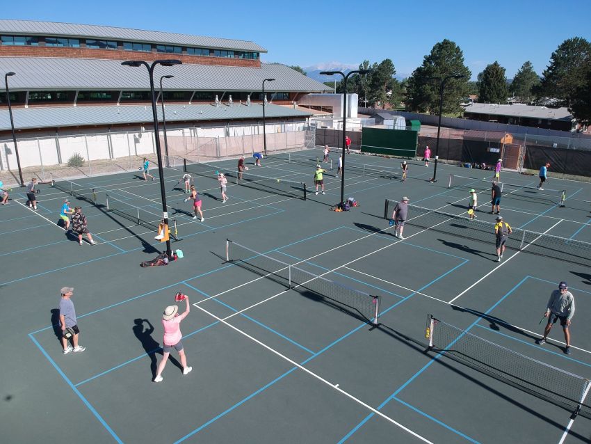 Pickleball courts in Buena Vista and Salida, CO.