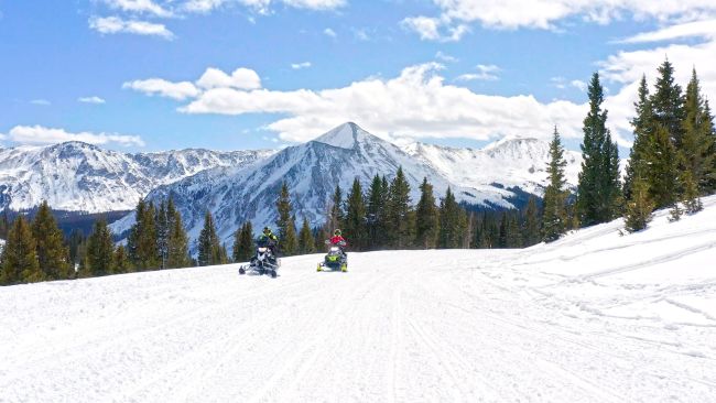 Snowmobiling 