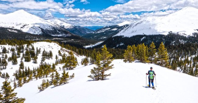 Cross Country Skiing & Snowshoeing in Buena Vista & Salida, Colorado