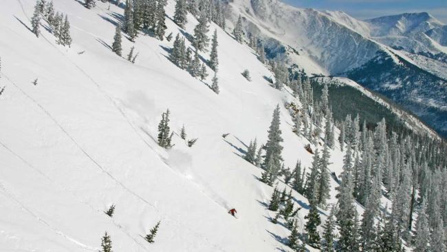 The slopes of Monarch Mountain