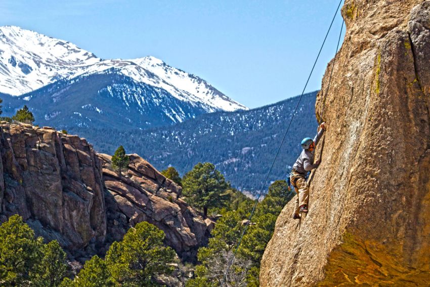 Rock Climbing in Buena Vista and Salida Colorado