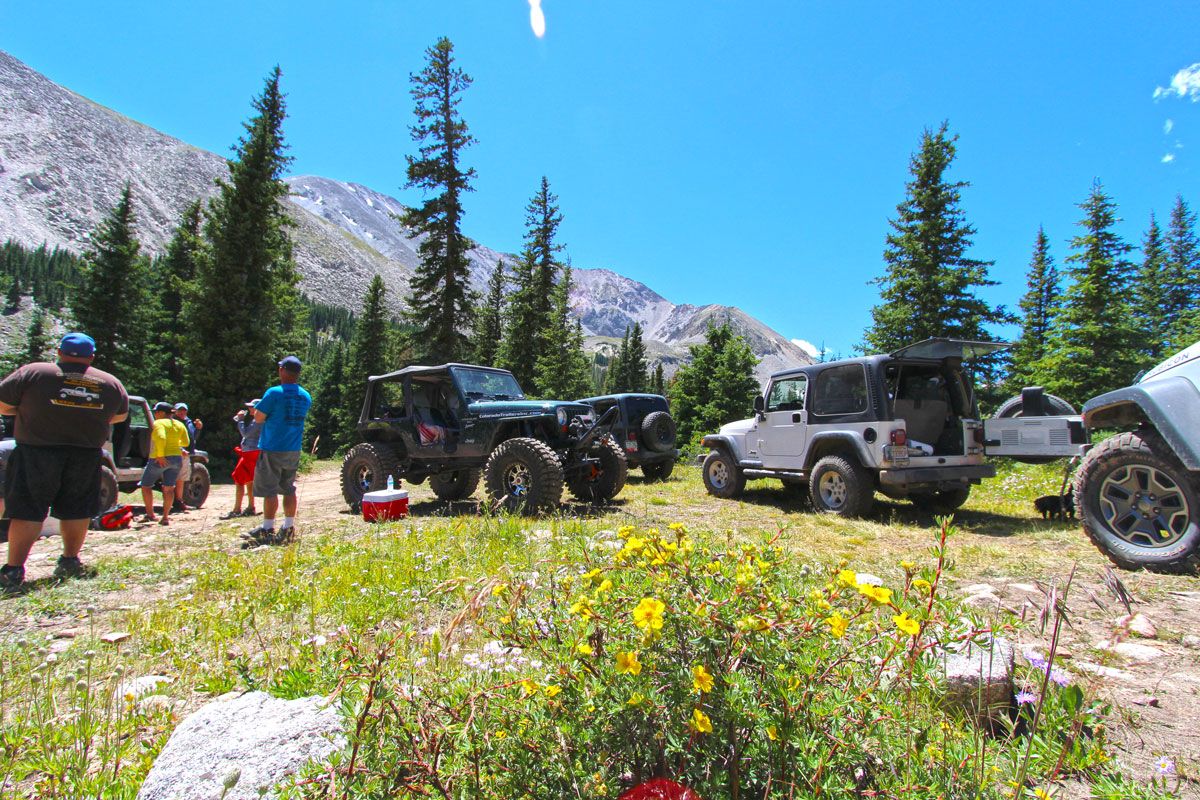 Off Road Jeeping Buena Vista, Colorado