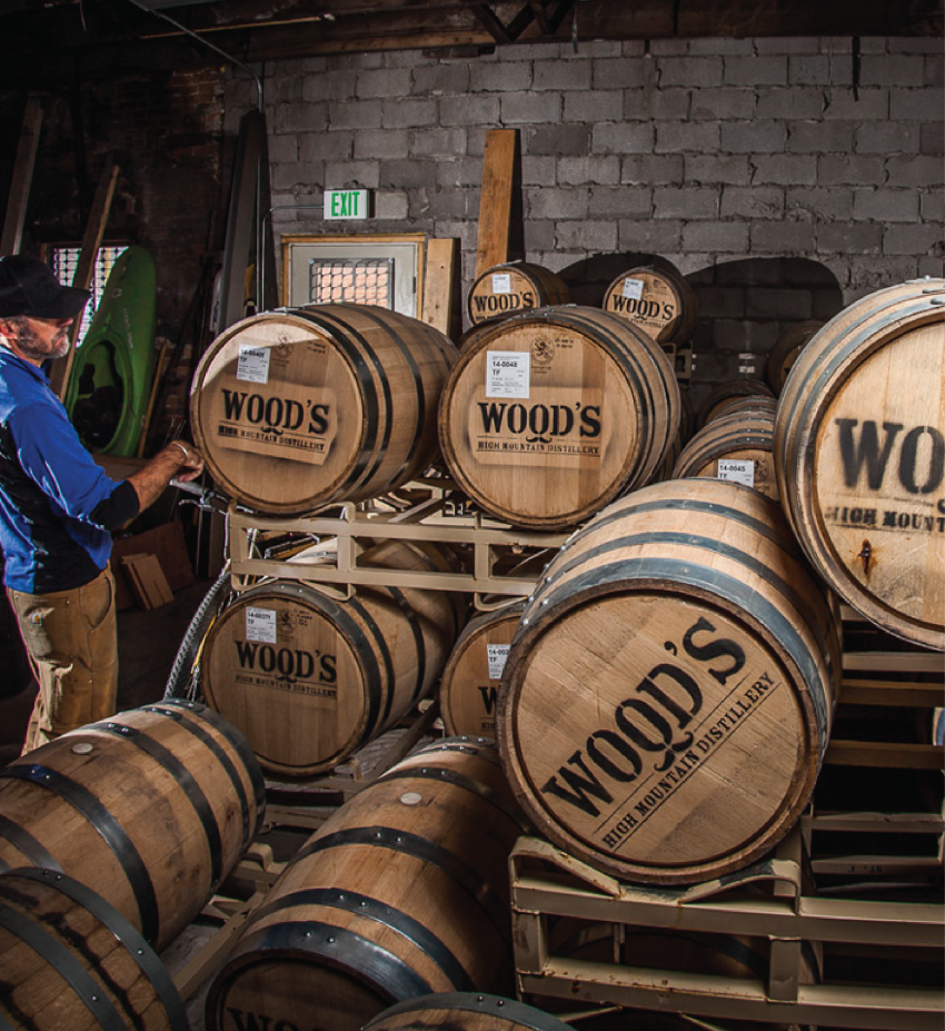 Woods High Mountain Distillery in Buena Vista and Salida, CO