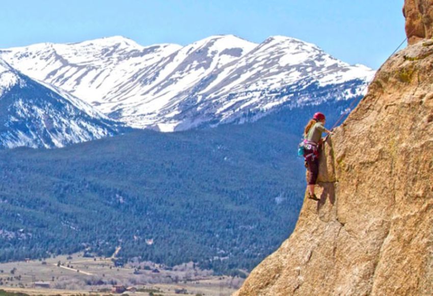 Rock Climbing Buena Vista Salida Colorado