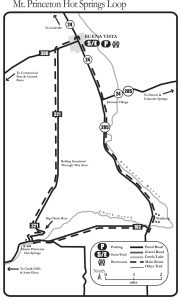 mt princeton hot springs loop