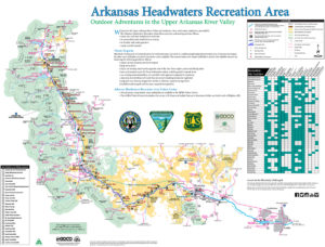 Download The Arkansas Headwaters Recreation Area Map