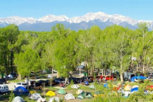 Chalk Creek Campground Nathrop, Colorado