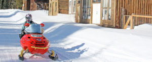 Snowmobiling St Elmo